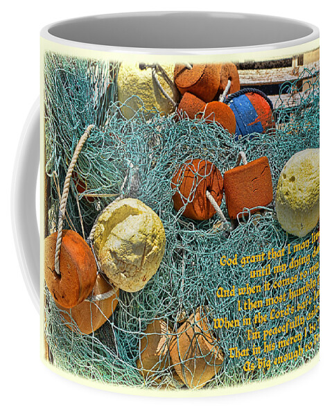 Buoys Coffee Mug featuring the photograph Fisherman's Prayer by Olga Hamilton