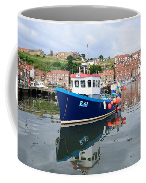 E63 Coffee Mug featuring the photograph Fishing boat K2 E63 by Steev Stamford