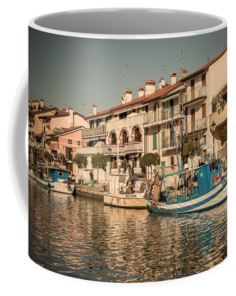 Friaul-julisch Venetien Coffee Mug featuring the photograph Fishing Fleet by Hannes Cmarits