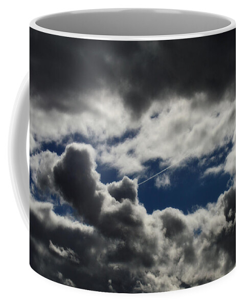 Sky Coffee Mug featuring the photograph Fishing In The Sky by Donna Blackhall