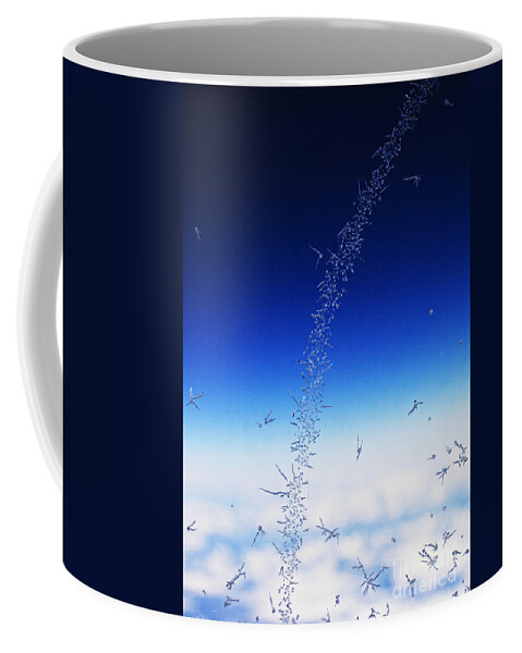 Ice Coffee Mug featuring the photograph Five miles high by Casper Cammeraat