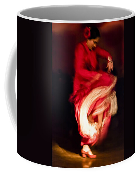 Abanicos Coffee Mug featuring the photograph Flamenco Series 1 by Catherine Sobredo