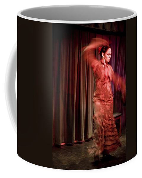 Andalusia Coffee Mug featuring the photograph Flamenco Series 13 by Catherine Sobredo