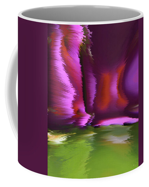 Digital Art Coffee Mug featuring the digital art Flight Of The Imagination by Gerlinde Keating
