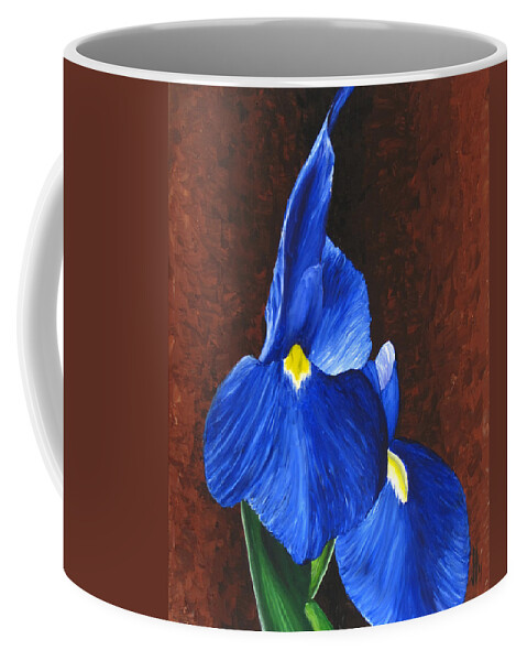 Flora Coffee Mug featuring the painting Flora Series-Number 8 by Jim Harper