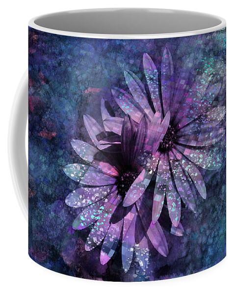 Flowers Coffee Mug featuring the photograph Floral Fiesta - s14c by Variance Collections