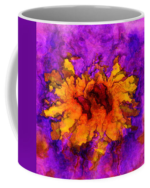 Purple Coffee Mug featuring the photograph Floro - 45b by Variance Collections