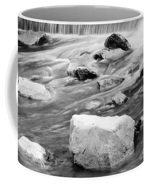 Rocks Coffee Mug featuring the photograph Flow of Meditation by Anita Oakley