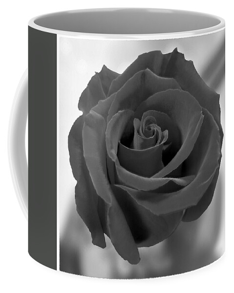 Rose Coffee Mug featuring the photograph Dark Rose by Mike McGlothlen