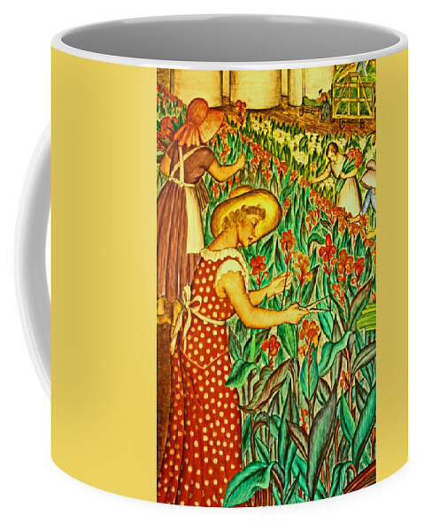 Coit Tower Coffee Mug featuring the photograph Flowers cut for a Lady by Joseph Coulombe