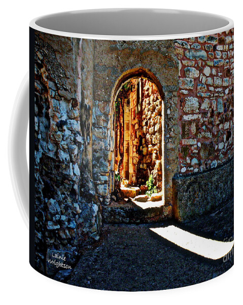 Entrance Coffee Mug featuring the photograph Focus On The Light by Lainie Wrightson