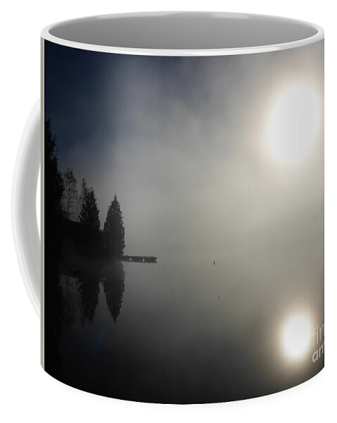 Fog Coffee Mug featuring the photograph Foggy Morning by Cristina Stefan