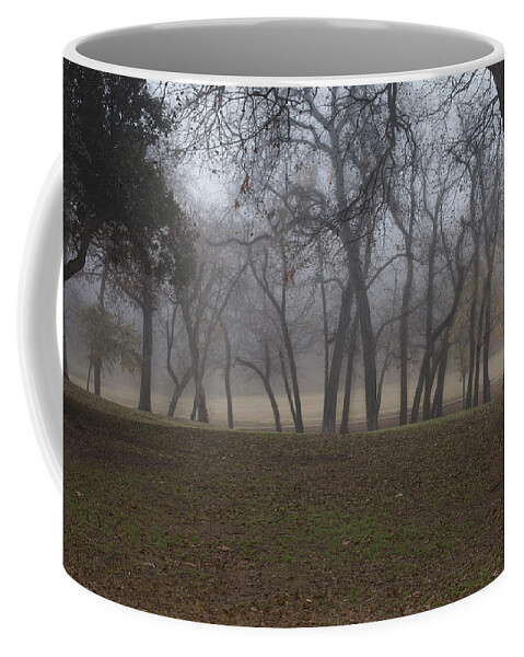 Fog Coffee Mug featuring the photograph Foggy Morning by Greg Kopriva