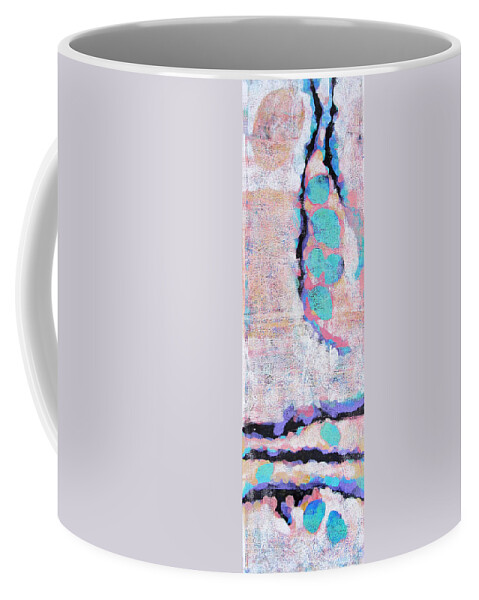 Texture Coffee Mug featuring the painting Follicles and Fertile Ground by Maria Huntley