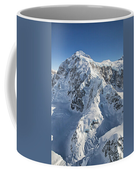 Snow Coffee Mug featuring the photograph Font by Ed Boudreau