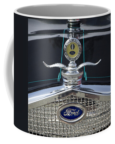 Hot Rod Coffee Mug featuring the photograph Ford by Ron Roberts