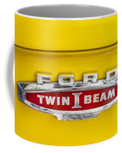 Ford Logo Coffee Mug featuring the photograph Ford Tough 1966 Truck by Rich Franco