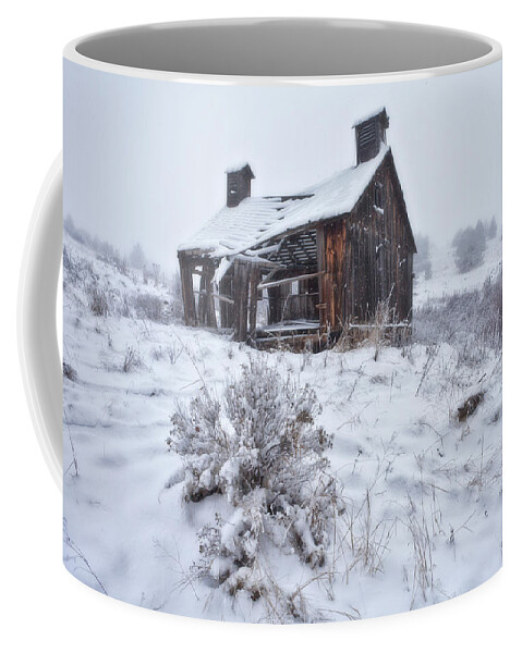 Ghost Town Coffee Mug featuring the photograph Forgotten in Time by Darren White