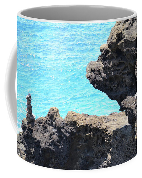 Hawaii Coffee Mug featuring the photograph Formed Cliffs by Amanda Eberly