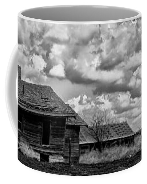 Farm Coffee Mug featuring the photograph Forsaken by Betty Depee