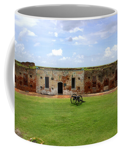 Fort Pike Coffee Mug featuring the photograph Fort Pike - #6 by Beth Vincent