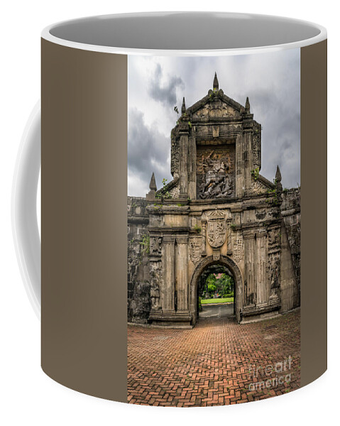 Fort Santiago Coffee Mug featuring the photograph Fort Santiago by Adrian Evans