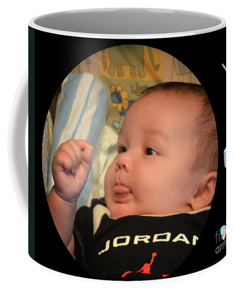 Found My Fingers Coffee Mug featuring the photograph Found My Fingers by Maria Urso
