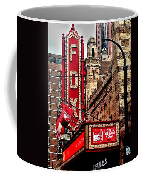 Fox Theater Coffee Mug featuring the photograph Fox Theater - Atlanta by Robert L Jackson