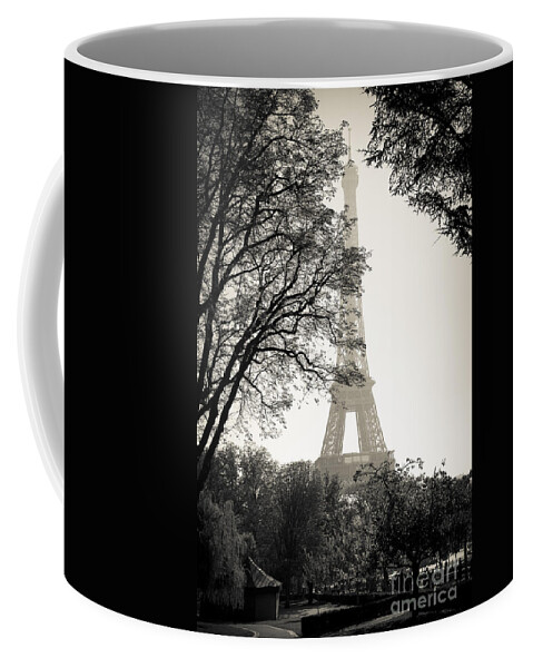 France Coffee Mug featuring the photograph The Eiffel Tower Paris France by Andy Myatt