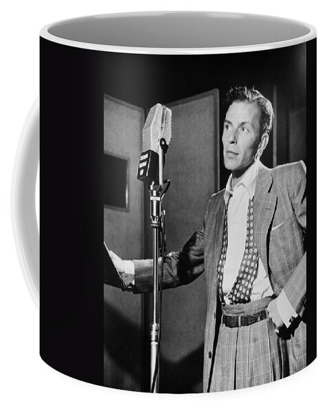 Frank Sinatra Coffee Mug featuring the photograph Frank Sinatra by Mountain Dreams