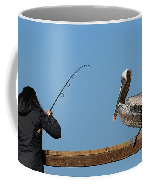 Wild Coffee Mug featuring the photograph Free Dinner by Christy Pooschke