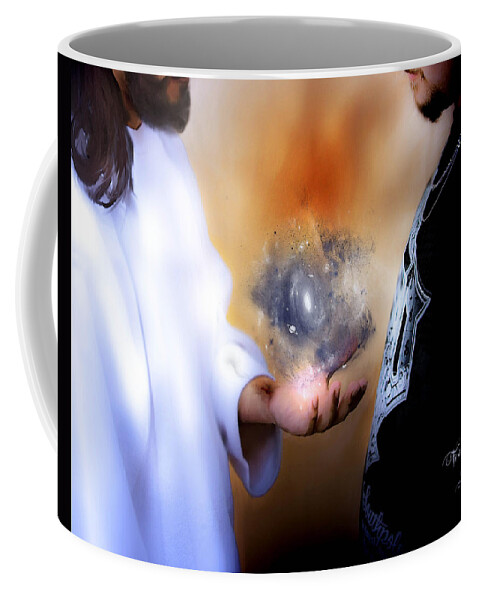 Friend Of God Coffee Mug featuring the digital art Friend of God by Jennifer Page