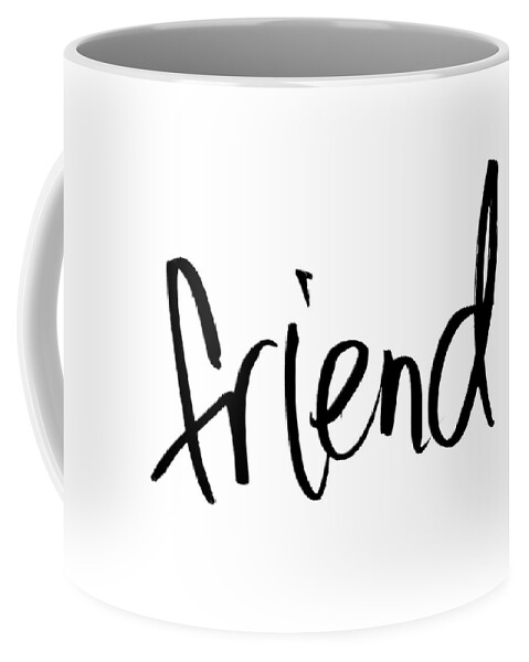Friend Coffee Mug featuring the digital art Friend by Sd Graphics Studio