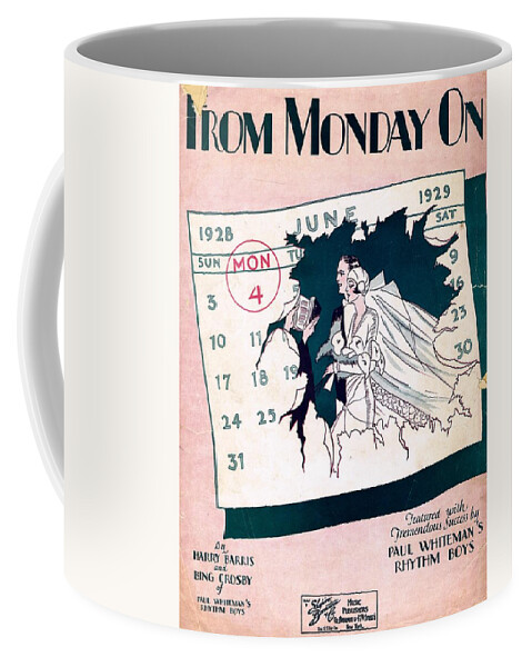 Nostalgia Coffee Mug featuring the photograph From Monday On by Mel Thompson