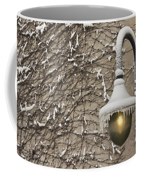 Niagara Coffee Mug featuring the photograph Frozen Illumination by Hany J