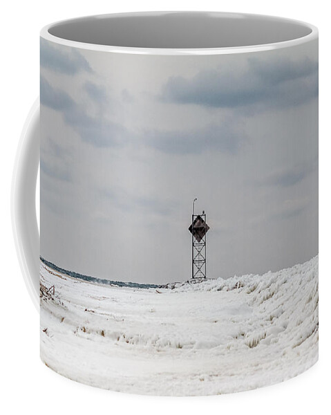 Clouds Coffee Mug featuring the photograph Frozen landscape by SAURAVphoto Online Store