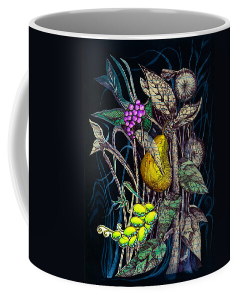 Adria Trail Coffee Mug featuring the photograph Fruit and Weeds by Adria Trail