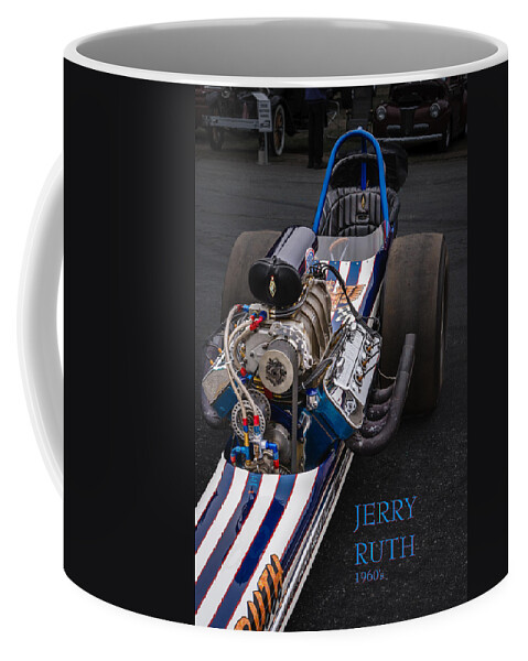 Drag Racing Coffee Mug featuring the photograph Fuel Dragster 3 by Mike Penney