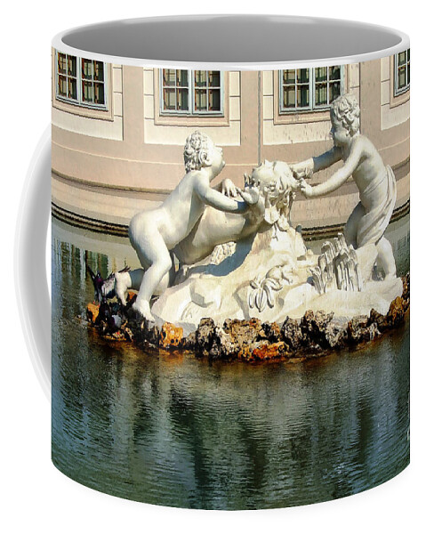 Fun On The Water Coffee Mug featuring the photograph Fun on the Water by Mariola Bitner