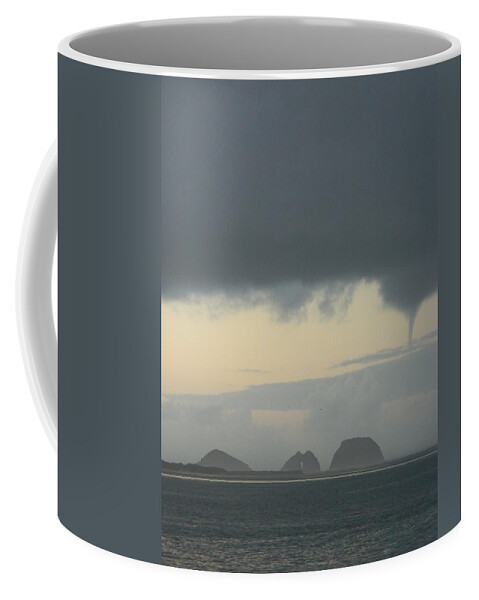 Funnel Cloud Coffee Mug featuring the photograph Funnel Cloud by Gallery Of Hope 