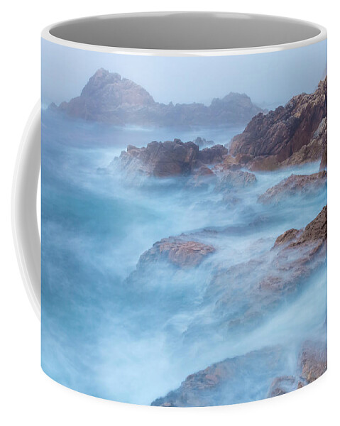 American Landscapes Coffee Mug featuring the photograph Furious Sea by Jonathan Nguyen