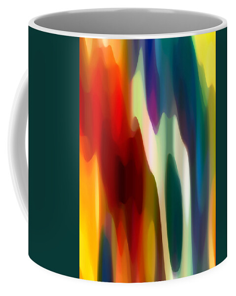 Bold Coffee Mug featuring the painting Fury 3 by Amy Vangsgard