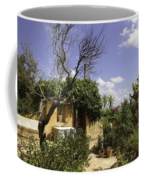 Garden Coffee Mug featuring the photograph Garden In Sicily by Madeline Ellis