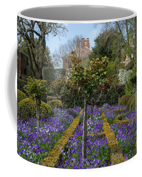 Filoli Coffee Mug featuring the photograph Garden View by Weir Here And There