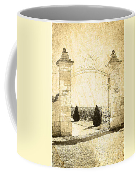 Gate Coffee Mug featuring the photograph Gateway Into The Garden by Heiko Koehrer-Wagner
