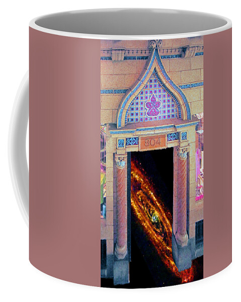 Door Coffee Mug featuring the photograph Gateway to Beyond 804 by C H Apperson