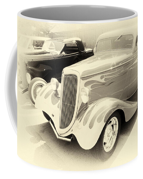 Hot Rods Coffee Mug featuring the photograph Ghost Rods by Ron Roberts