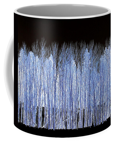 Nature Coffee Mug featuring the photograph Ghost Trees by Steven Reed