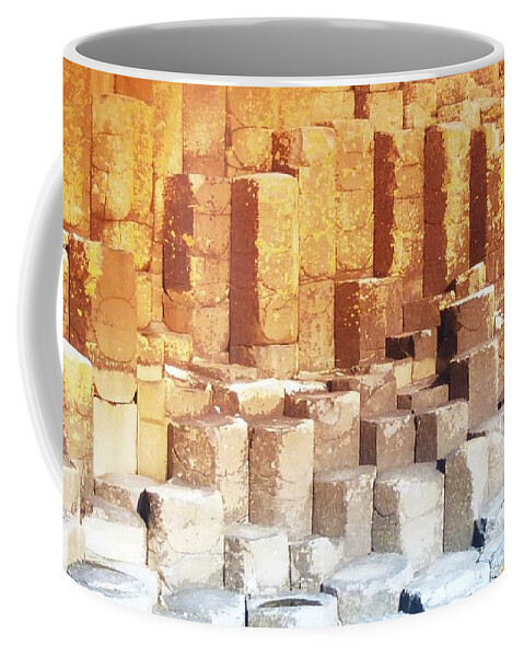 Giant's Causeway Coffee Mug featuring the photograph Giant's Honeycomb by Nigel Radcliffe