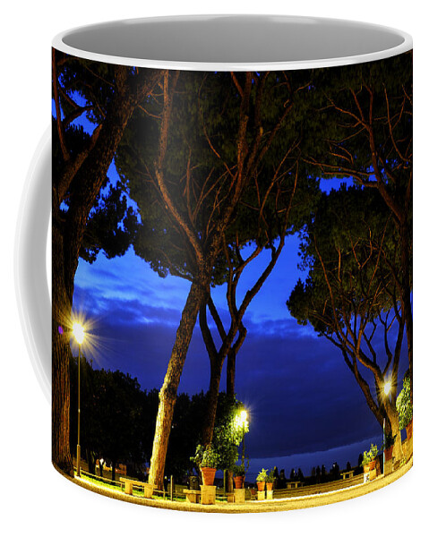 Giardino Coffee Mug featuring the photograph Giardino degli Aranci by Fabrizio Troiani